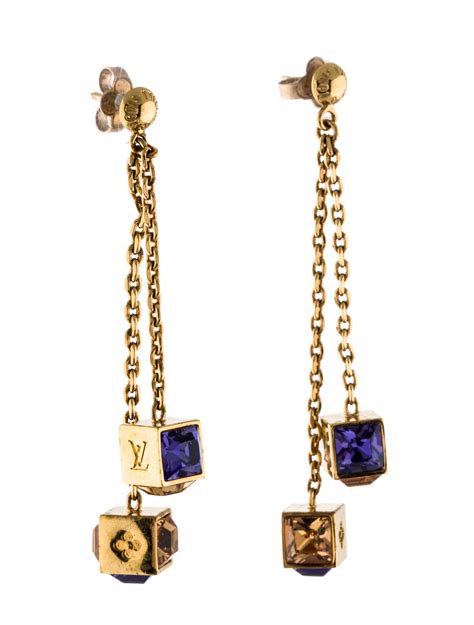 men louis vuitton earrings